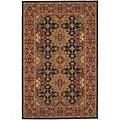 Kas Ori3ntal Rugs. Inc. Patina Runner 2 X 10 Patina Black/burgandy Agra Area Rugs