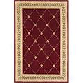 Kas Oriental Rugs. Inc. Ruby 8 X 10 Ruby Ruby/gold Trellis Area Rugs