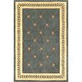 Kas Oriental Rugs. Inc. Ruby Runner 2 X 7 Ruby Wedgewood/ivory Trellis Area Rugs