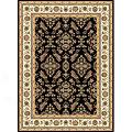 Kas Oriental Rugs. Inc. Seville Runner 2 X 7 Seville Black/ivory Sarouk Area Rugs