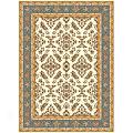 Kas Oriental Rugs. Inc. Seville 7 X 10 Seville Ivory/wedgewood Blue Sarouk Area Rugs