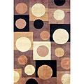 Kas Oriental Rugs. Inc. Signature 9 X 13 Signature Earthtone Circles Area Rugs