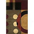 Kas Oriental Rugs. Inc. Signature Round 5 Ft Signature Jewelton Contempo Area Rugs