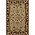 Kas Oriental Rugs. Inc. Taj Palace 5 X 8 Taj Palace Taupe/red Mahal Area Rugs