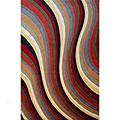 Kas Oriental Rugs. Inc. Tate 5 X 8 Tate Multicoloor Waves Area Rugs