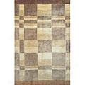 Kas Oriental Rugs. Inc. Valencia 5 X 8 Valencia Beige & Grey Boxes Area Rugs