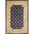 Kas Oriental Rugs. Inc. Venetian 2 X 3 Venetian Charcoal Fleur-de-lis Area Rugs