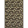 Kas Oriental Rugs. Inc. Veranda 3 X 5 Veranda Blcak/beige Vines Area Rugs