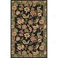 Kas Oriental Rugs. Inc. Winslow 3 X 5 Winslow Black/moss Quincy Area Rugs