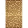 Klaussner Home Furnishings Soul Mates 1 5 X 8 Gold Area Rugs