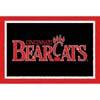 Logo Rugs Cincinnati University Cincinnati Area Rug 3 X 5 Area Rugs