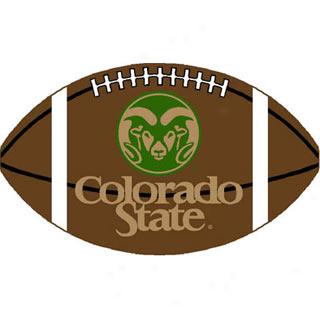 Logo Rugs Colorado State Universityy Colorado State Football 3 X 6 Area Rugs