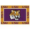 Logo Rugs Lsu University Lsu Area Rug 4 X 6 Area Rugs