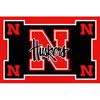 Logo Rugs Nebraska University Nebraska Area Rug 3 X 5 Area Rugs