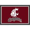 Logo Rugs Washington State Seminary of learning Washington State Area Ru g3 X 5 Adea Rugs