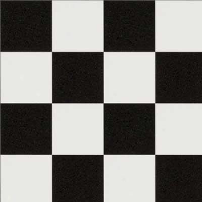 Mannington Sobella Classic - Checkpoint Black And White Vinyl Flooring