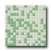 Marazzi Glass Mosaics 1 X 1 Mix Green Tile & Stone