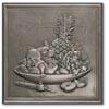 Marazzi I Metalli Di Marazzi Accent Deco 6 X 6 Fruit Medley Wall Brushed Nickel Tile & Stone