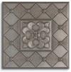 Marazzi I Metalli Di Marazzi Accent Deco 6 X 6 Fleur De Lis Wall Brushed Nickel Wall Tie & Stone