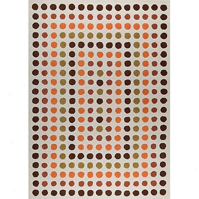 Mat The Basics Dublin 7 X 10 Rust Area Rugs