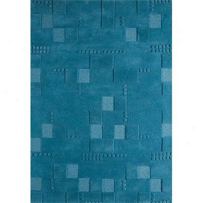 Mat The Basics Miami 3 X 5 Turquoise Area Rugs