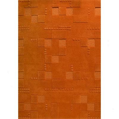 Interweave The Basics Miami 3 X 5 Orange Area Rugs