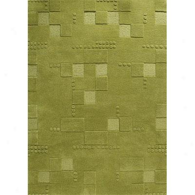 Mat The Basics Miami 3 X 5 Green Area Rugs