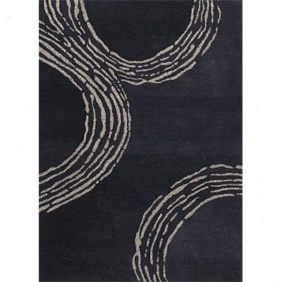 Mat The Basics Pamplona 5.6 X 7.1 Charcoal Area Rugs