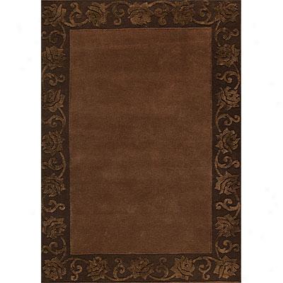 Mat The Basics Vienna 6 X 8 Chocolate Area Rugs