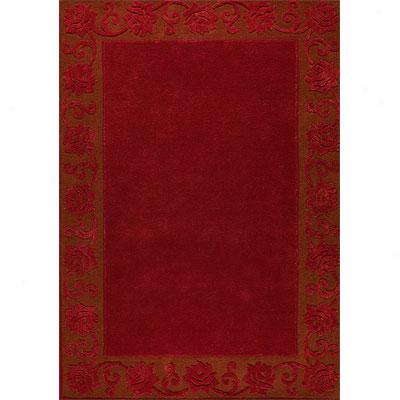 Mat The Basics Vienna 7 X 10 Red Area Rugs