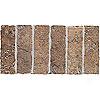 Megatrade Corp. Maya Greca Series 2 X 6 Labah Bruno Brown Tile & Rock