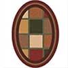 Milliken Ababa 8 X 11 Oval Russet Area Rugs