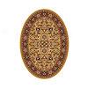 Milliken Abadaan 4 X 5 Oval Spice Gold Area Rugs