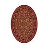 Milliken Abadan 8 X 11 Oval Titian Area Rugs