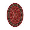 Milliken Abadan 8 X 11 Oval Currant Reed Yard Rugs