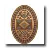 Milliken Ahvas 5 X 8 Oval Latte Area Rugs