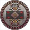 Milliken Ahvas 8 Round Wispy Area Rugs