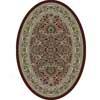 Milliken Akhisar 5 X 8 Oval Crannberry Antique Area Rugs