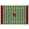 Milliken Arizona Cardinals 11 X 13 Arizona Cardinals Field Area Rugs