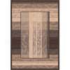 Milliken Aspire 5 X 8 Dark Brown Area Rugs