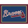 Milliken Atlanta Brves 8 X 11 Atlanta Braves Spirit Area Rugs