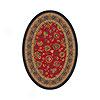 Milliken Aydin 8 X 11 Oval Currant Red Area Rugs