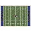 Milliken Baltimore Ravens 11 X 13 Baltimore Ravens Field Area Rugs