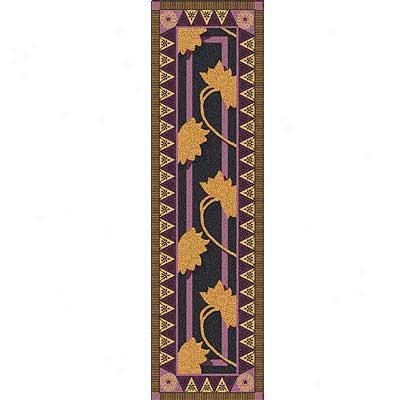 Milliken Bantam 2 X 16 Runner Ebony Area Rugs