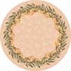 Milliken Baskerville 8 Round Sand Area Rugs