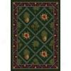 Milliken Bristol Bay 5 X 8 Oval Olive Area Rugs