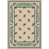 Milliken Bryony 3 X 4 Pearl Mist Area Rugs