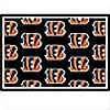 Milliken Cincinatti Bengals 5 X 8 Cincinnati Bengals Team Area Rugs