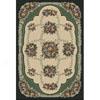 Milliken Clarabelke 4 X 5 Opal Emerald Antique Area Rugs