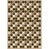 Milliken Da - T - Da 5 X 8 Pearl Mizzle Area Rugs